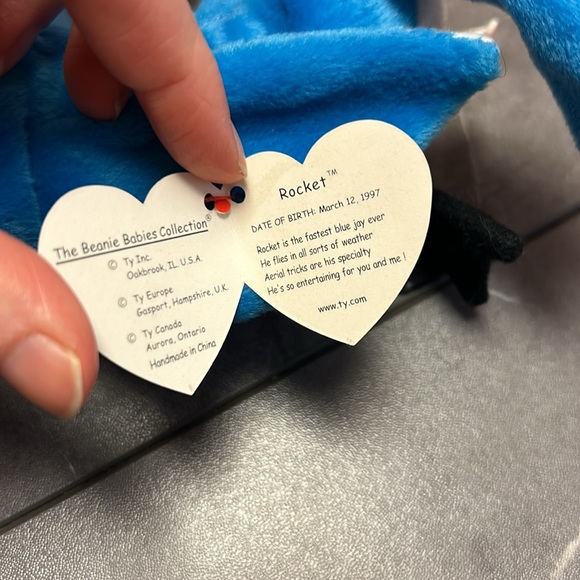 Ty Rocket beanie baby - Picture 2 of 2